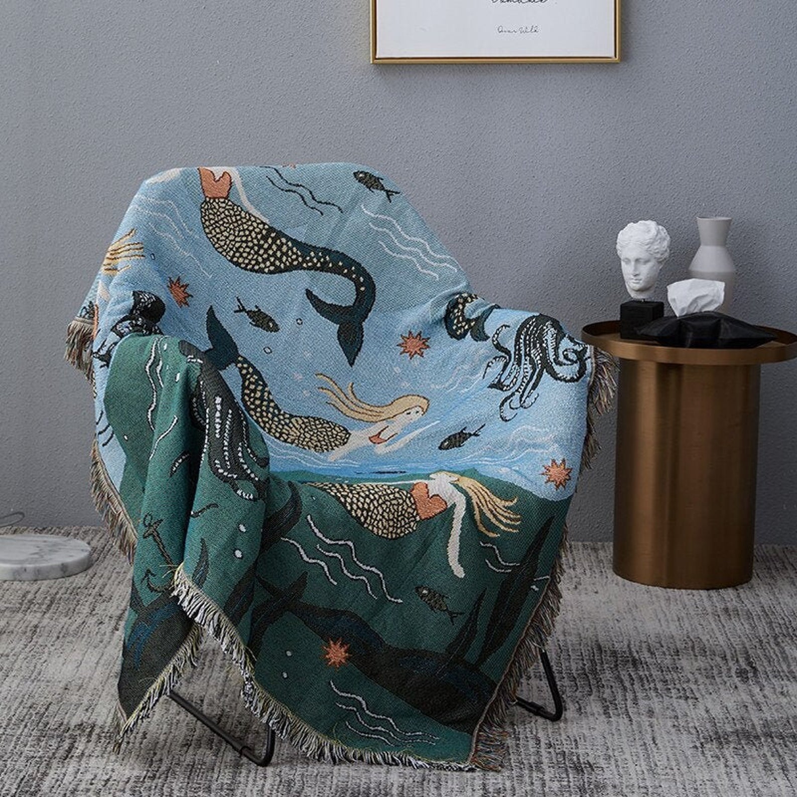 Studio mermaid sales blanket